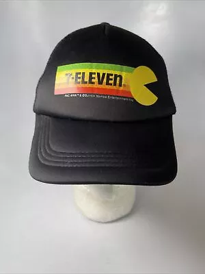 7-Eleven Pac-Man Snapback Trucker Hat Black 2023 Collab 711 Exclusive • $16.91