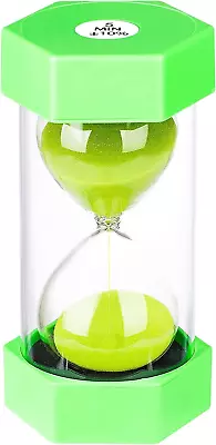SuLiao Sand Timer 5 Minute Hourglass TimerPlastic Sand ClcokBig Green Sand Wat • $14.04