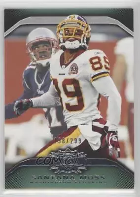 2010 Topps Triple Threads Emerald /299 Santana Moss #89 • $0.99