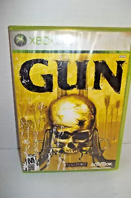 Gun (Microsoft Xbox 360 2005) CIB Complete Tested Working • $21.95