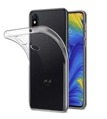 Case For Xiaomi Mi MIX 3 Mobile Phone Cover Silicone Case Bag Bumper Transparent • $5.10