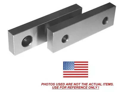 4 X 2 X 1  Machinable Steel Vise Soft Jaws For Kurt 4  Vises 4x2x1 FREE SHIP • $31.98