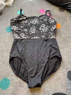 £15 • Buy Black Bloch / Mirella Printed Mesh Camisole Leotard -all Sizes  M2137LM