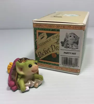 NIB Whimsical World Of Pocket Dragons  Party Hat   MINT! • $19.95