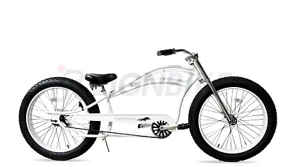 NEW Fat Tire Chopper Style Stretch Beach Cruiser Bicycle 26  X 4.0 Coaster Brake • $695.99