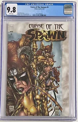 Curse Of The Spawn #9 - 1997 - Todd McFarlane - Origin Of Angela - CGC 9.8 • $124.34