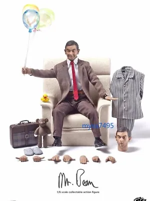1/6 Mr. Bean Rowan Atkinson Model Gifts Collection Action Figure Toys Movable • $180