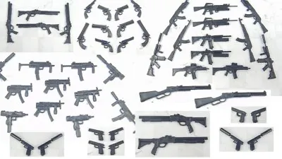 Custom Pick 1:12 Scale Weapons Guns Collection 6  Figure GI JOE LEGENDS NECA New • $4