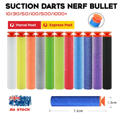 $7.55 • Buy Suction Darts Bullet For NERF N-Strike Elite Refill Toy Gun Blaster EVA Bullets 