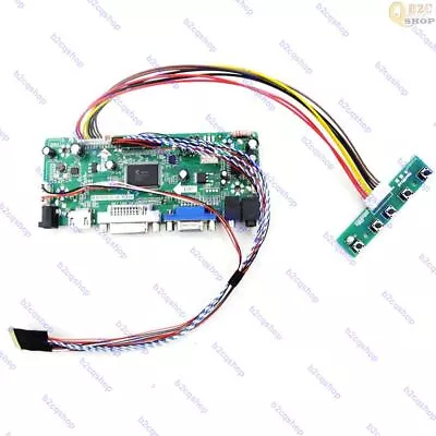 LP156WH4 1366X768 15.6  Panel HDMI VGA DVI LED LVDS LCD Controller Board Kit • $22.90