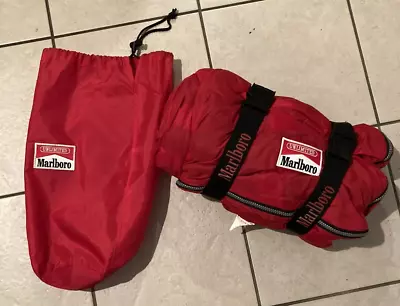 Vintage 90s Marlboro Adventure Team Zero Degree Sleeping Bag With Storage Bag • $45.99