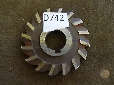 Milling Cutter Horizontal Quality 85mm X 8.7mm X 1  Side And Face • £6