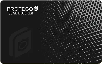 $10.90 • Buy 2 X Genuine RFID Blocking Card For Wallet Protego Advanced Protection