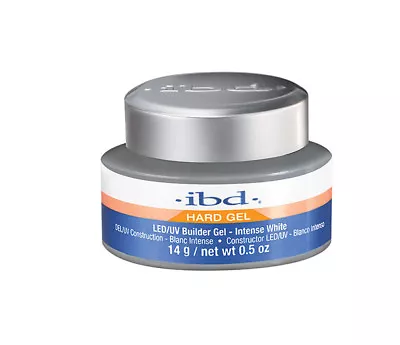 Ibd Hard Gel LED/UV Builder Gel - INTENSE WHITE 0.5 OZ • $6.95