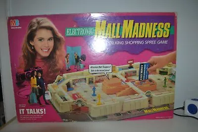 Vintage Electronic Mall Madness Milton Bradley- Sharp Condition & 100% Complete • $166.58