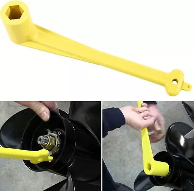 Floating Prop Wrench 1-1/16  Nut Wrench 91-859046Q4 For Mercury Alpha One Yellow • $18.50