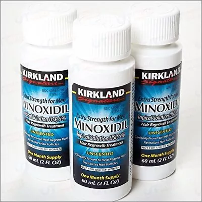 Kirkland Men Hair Loss Regrowth Revitalizes Hair Follicles 5% Minoxidil 02/2025 • $14.95