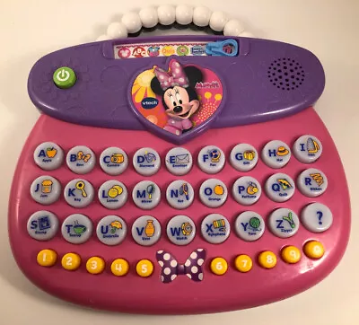 Vtech Minnie Mouse Purse Computer Learning Laptop • $12