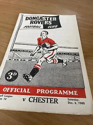£1.99 • Buy Doncaster Rovers V Chester Fc 1960/1 Programme