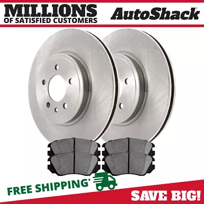 $105.06 • Buy Front Brake Rotors & Pads For Chevy Equinox Impala GMC Terrain Buick LaCrosse V6