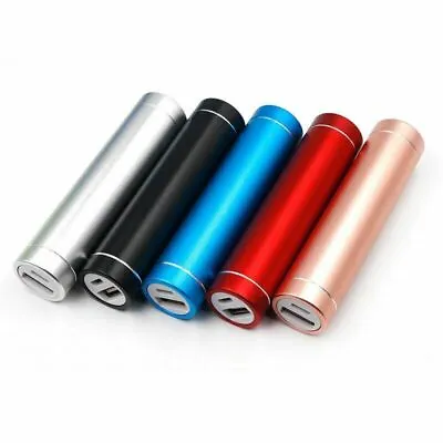 Portable Power Bank Box Battery Charger Phone Tablet Electronics External USB • £9.10