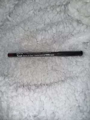 NYX Nyx Suede Matte Lip Liner Crayon Smll35 Prune New & Sealed • $5.49