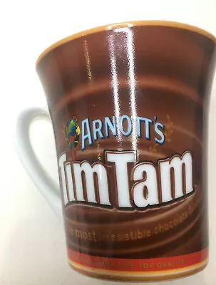 Tim Tam Cup (Arnott's Biscuits) Novelty Logo Graphic Ceramic Mug Coffee/Tea VGC • $12