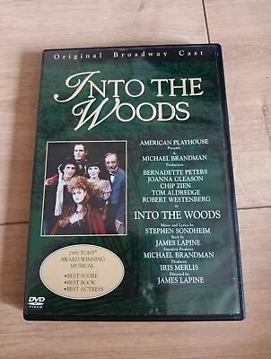 Into The Woods / Broadway Original / Stephen Sondheim / Dvd • £14.99
