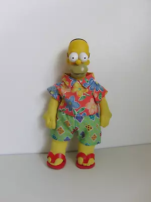 Vintage 1997 The Simpsons HOMER 10  Soft Toy/vinyl Head Vivid Imaginations • £10.99