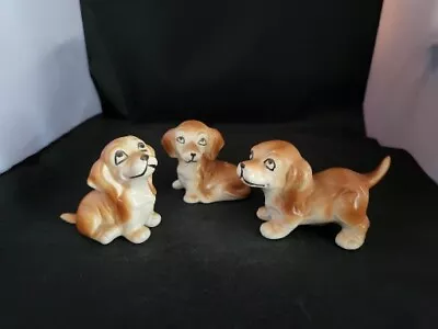 Vintage Lot Of 3 Dachshund Puppies Figurines • $14.99