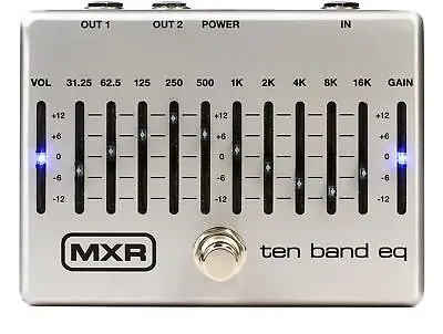 MXR M108S Ten Band EQ Pedal • $149.99
