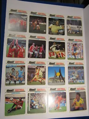 Shoot 1984 Football Fact Cards Dropdown Choice (ef1) • £2.99