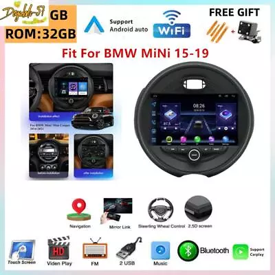 Car Stereo Radio Carplay 9  Android 12 For 2015-2019 Mini Cooper F55 F56 2+32G • $319.83