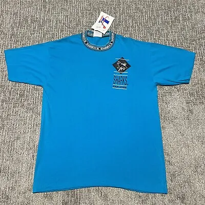 Vtg NOS NWT San Jose Sharks Single Stitch T Shirt Men’s Size XL Embroidered 90s  • $29.99