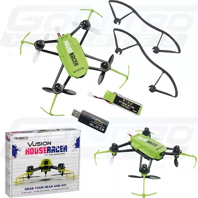 NEW RISE Vusion House Racer 125 Race Indor Mini Quad Grn FPV-Ready FREE US SHIP • $79.99