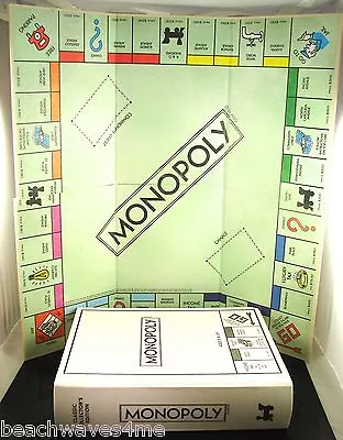 Monopoly Collector's Edition Board Game Classic Fabric Book Parker Brothers New • $74.95