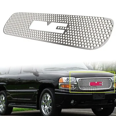 Rund Laser Cut Grill Fits 1999-2002 GMC Sierra 1500/2500 01-06 GMC Yukon Grille • $69.99