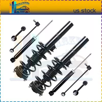 Rear Quick Strut Assembly & Sway Bar Link For VW Jetta Passat Rabbit Front • $168.45