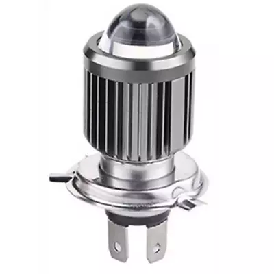 $14.30 • Buy Motorcycle H4 LED Bulb Headlight CSP Lens White Yellow Fisheye Lamp Accessories