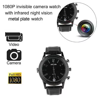 HD 1080p Video Recorder Mini Camera Wrist Watch Camera Recorder Night Vision • $37.90