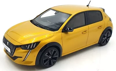 Otto Mobile 1/18 Scale Resin OT930 - Peugeot 208 GT - Faro Yellow • $161.78