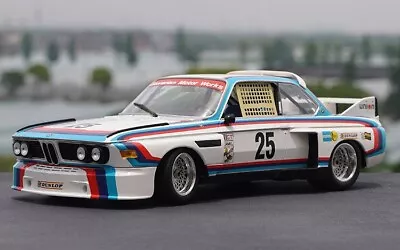 1/18 Scale MINICHAMPS BMW 3.0 CSL #25 RACING Rally Diecast Car Model • $80.99