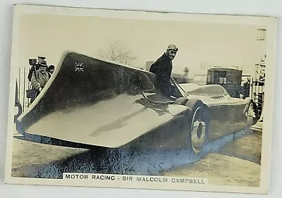 1935 Pattreiouex Sporting Events & Stars #28 Sir Malcolm Campbell (B) • $5