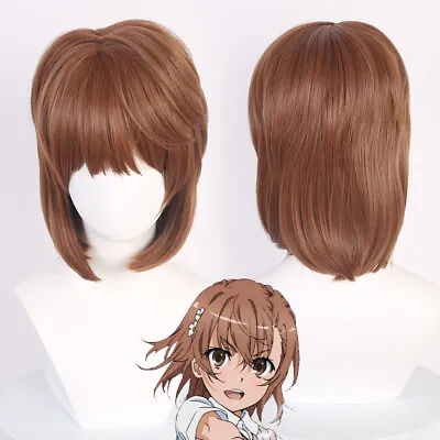 To Aru Kagaku No Railgun Misaka Mikoto Cosplay Props Hair Wig Accessories • $28.59