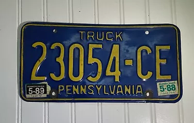 Vintage 1988 Pennsylvania PA License Plate Truck 23054-CE • $6.99