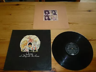 QUEEN - A DAY AT THE RACES VINYL GATEFOLD ALBUM RECORD LP 33rpm ORIGINAL 1976 • £23.99