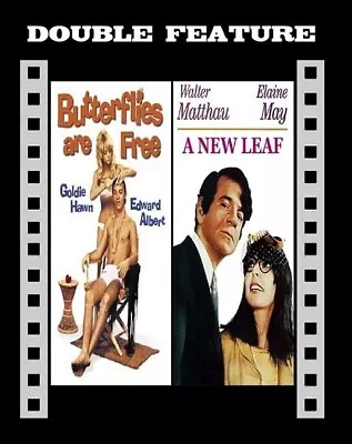 £11.99 • Buy A New Leaf - Walter Matthau + Butterflies Are Free - Goldie Hawn For R2 DVD New