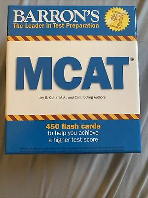 Barrons MCAT Flash Cards 450 Cards. Very Good • $7.99