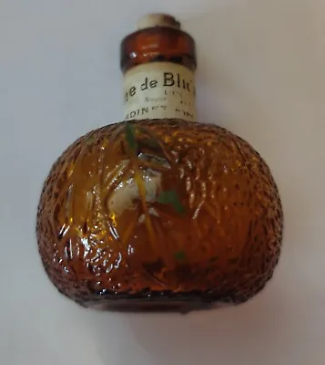 Vintage Bottle Creme Mandarine De P. Bardinet Napoleon Glass Orange Shape  S2 • $10