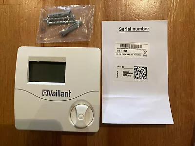 VAILLANT VRT50 Digital Room Thermostat 0020018265 • £42